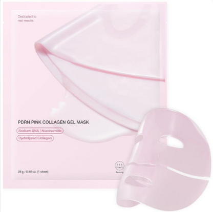Mascarilla facial hidratante con colágeno