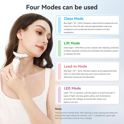 Lifting Facial Tonificador y Masajeador de Cuello