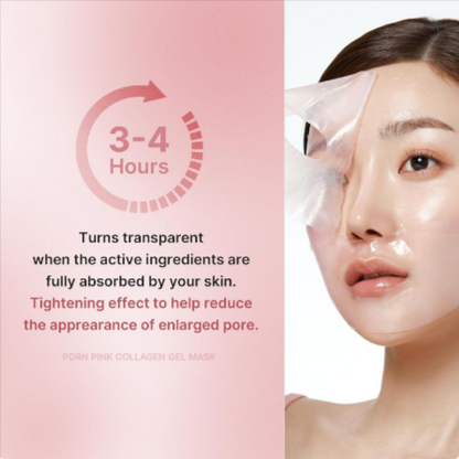 Mascarilla facial hidratante con colágeno