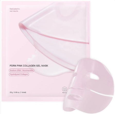 Mascarilla facial hidratante con colágeno