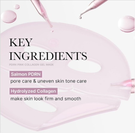 Mascarilla facial hidratante con colágeno