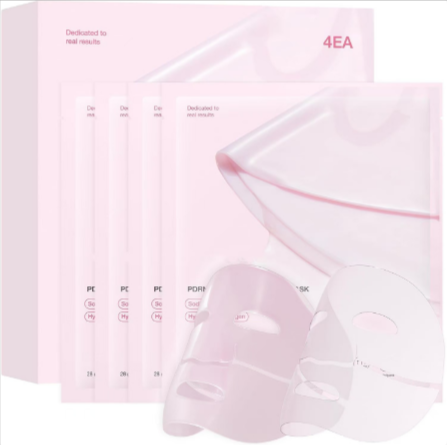 Mascarilla facial hidratante con colágeno